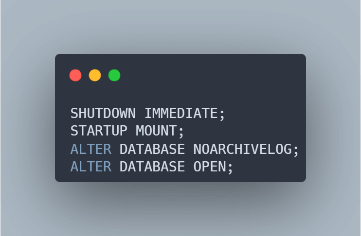alter system archive log stop alternative | 英方软件 a股科创板数据复制与灾备管理软件领先供应商 使用 shutdown 和 alter database noarchivelog 替代已弃用的 archive log stop 命令