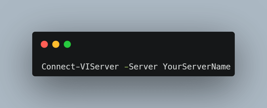 powercli连接vcenter powercli中connect viserver连接vcenteresxi