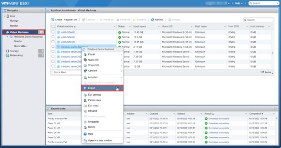 vsphere client导出ovf模板 vsphere client中导出ovf模板