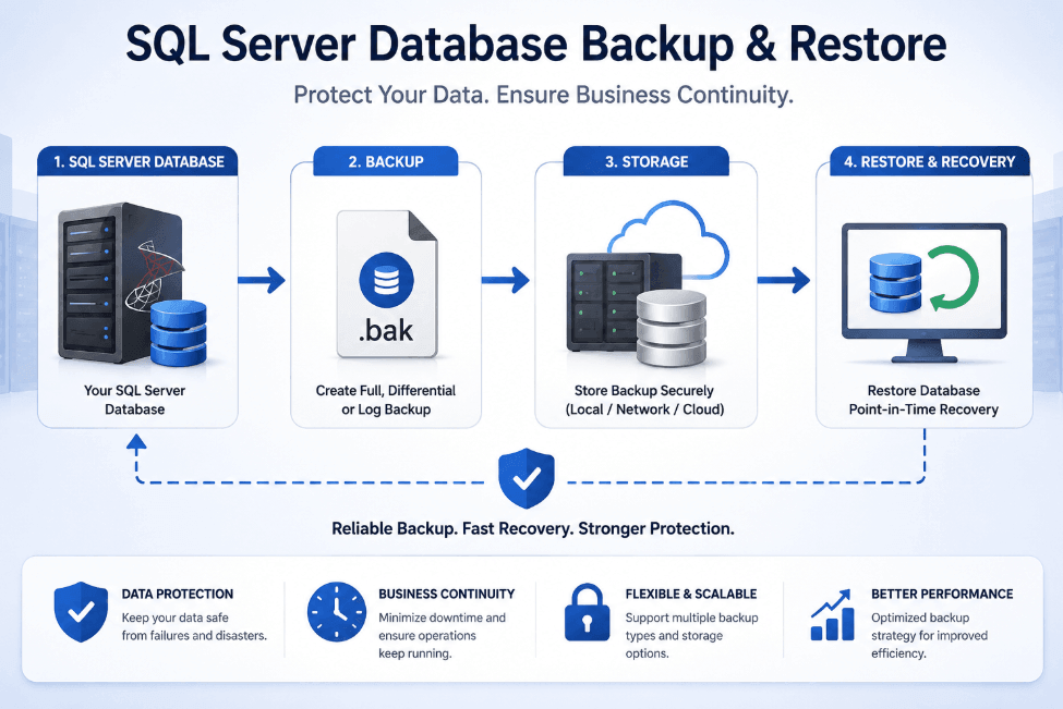 如何使用查询在 SQL Server 中备份数据库