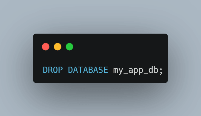 postgresql drop database 命令执行示意 如何在 postgresql 中删除数据库