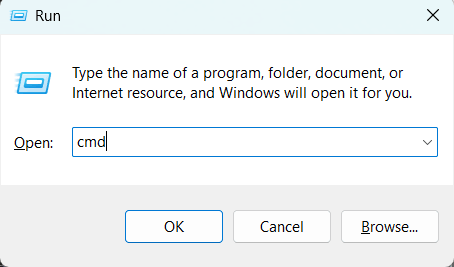 windows 命令提示符