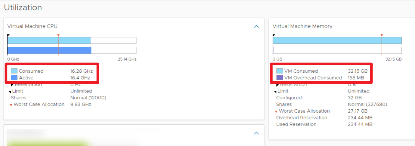 修复vmware无响应减少vm内存和cpu分配