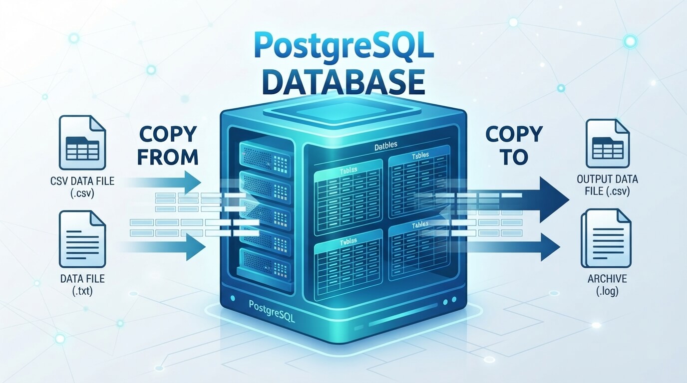 PostgreSQL COPY 命令：快速数据传输完全指南