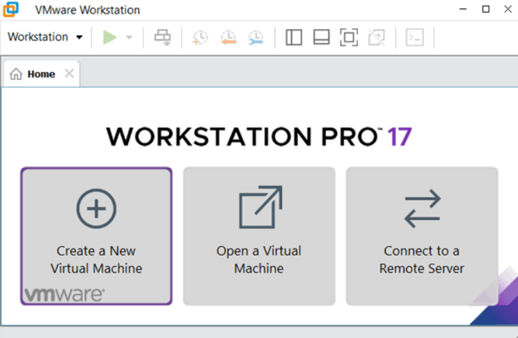 vmware workstation 17 pro虚拟机设置界面